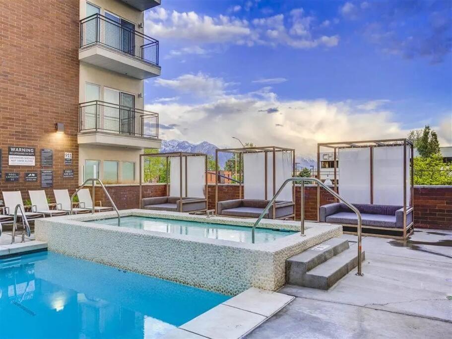 Апартаменты Lux 2 Bd Boho In Heart Of Slc Солт-Лейк-Сити Экстерьер фото