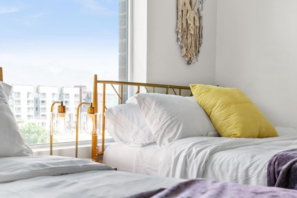 Апартаменты Lux 2 Bd Boho In Heart Of Slc Солт-Лейк-Сити Экстерьер фото