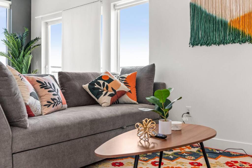 Апартаменты Lux 2 Bd Boho In Heart Of Slc Солт-Лейк-Сити Экстерьер фото